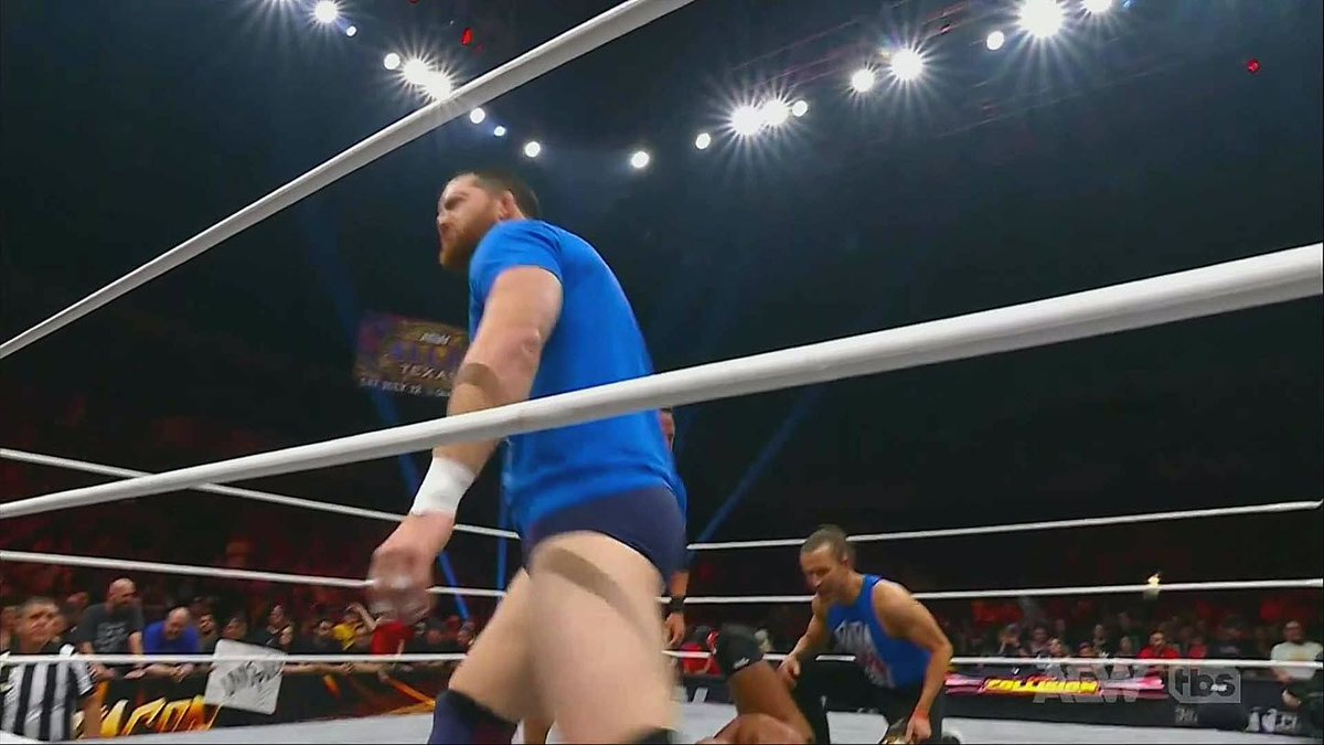 ringsidenews_'s tweet image. Kyle Fletcher beat Jay Lethal on #AEWCollision. After the match, Josh Alexander &amp;amp; Takeshita attacked Lethal—until Adam Cole, Kyle O’Reilly &amp;amp; Roderick Strong made the save. Cole said it’s time to teach The Don Callis Family a lesson.

#AEW #AdamCole #KyleFletcher #JayLethal