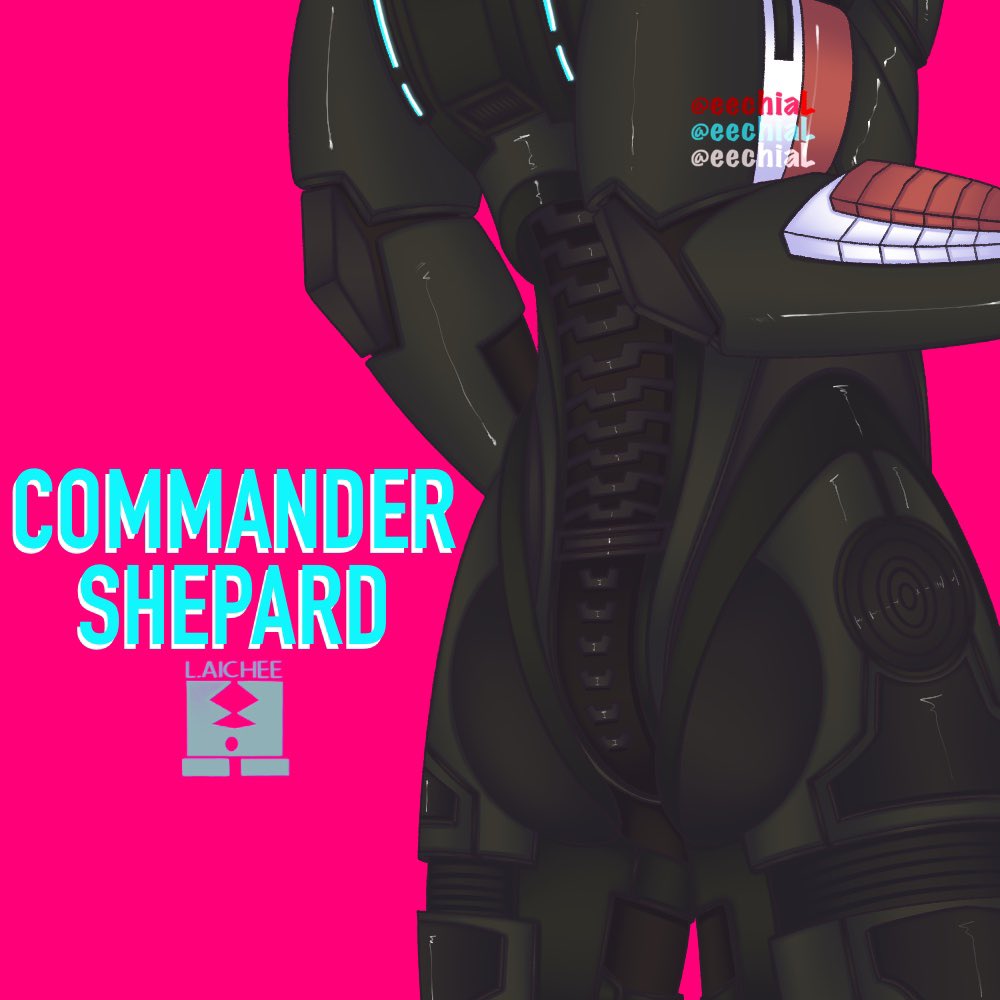 Spamming this art of Commander Shepard in N7 armor cause I worked hard on this. 🤪

#MassEffect #Shepard
