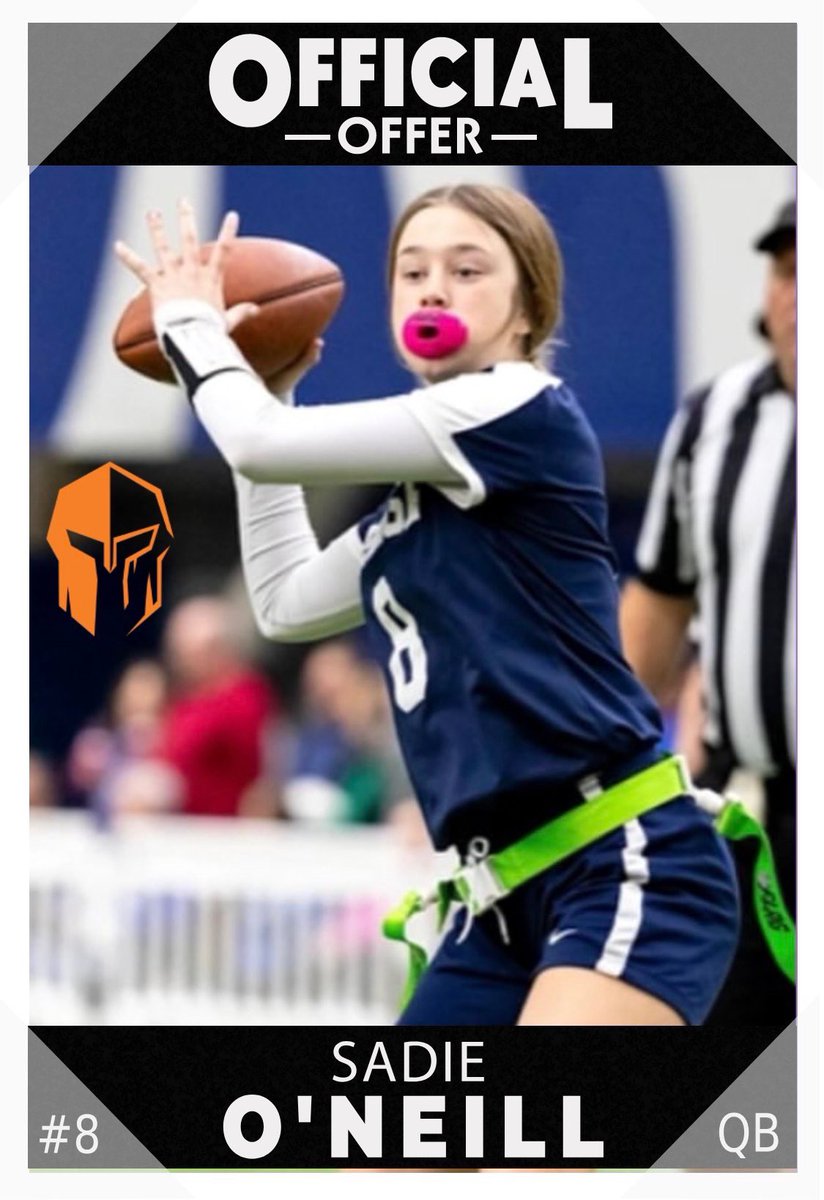 Sadie O’Neill (@oneillsadie8) on Twitter photo After a great conversation with <a href="/CoachPete19/">Coach Douglas Petersen</a> ,I’m so excited to announce that I’ve received an offer to further my flag football career at <a href="/HendrixWFF/">Hendrix Women’s Flag Football</a> College! <a href="/CoachVic5/">Victor Davidson</a> <a href="/ceverett6/">Charrise Everett</a> <a href="/ERidgeLancers/">Eastridge Athletics</a> <a href="/eastridgeflagfb/">Eastridge Flag Football</a> <a href="/Eastridge_EICSD/">Eastridge HS</a> After a great conversation with <a href="/CoachPete19/">Coach Douglas Petersen</a> ,I’m so excited to announce that I’ve received an offer to further my flag football career at <a href="/HendrixWFF/">Hendrix Women’s Flag Football</a> College! <a href="/CoachVic5/">Victor Davidson</a> <a href="/ceverett6/">Charrise Everett</a> <a href="/ERidgeLancers/">Eastridge Athletics</a> <a href="/eastridgeflagfb/">Eastridge Flag Football</a> <a href="/Eastridge_EICSD/">Eastridge HS</a>