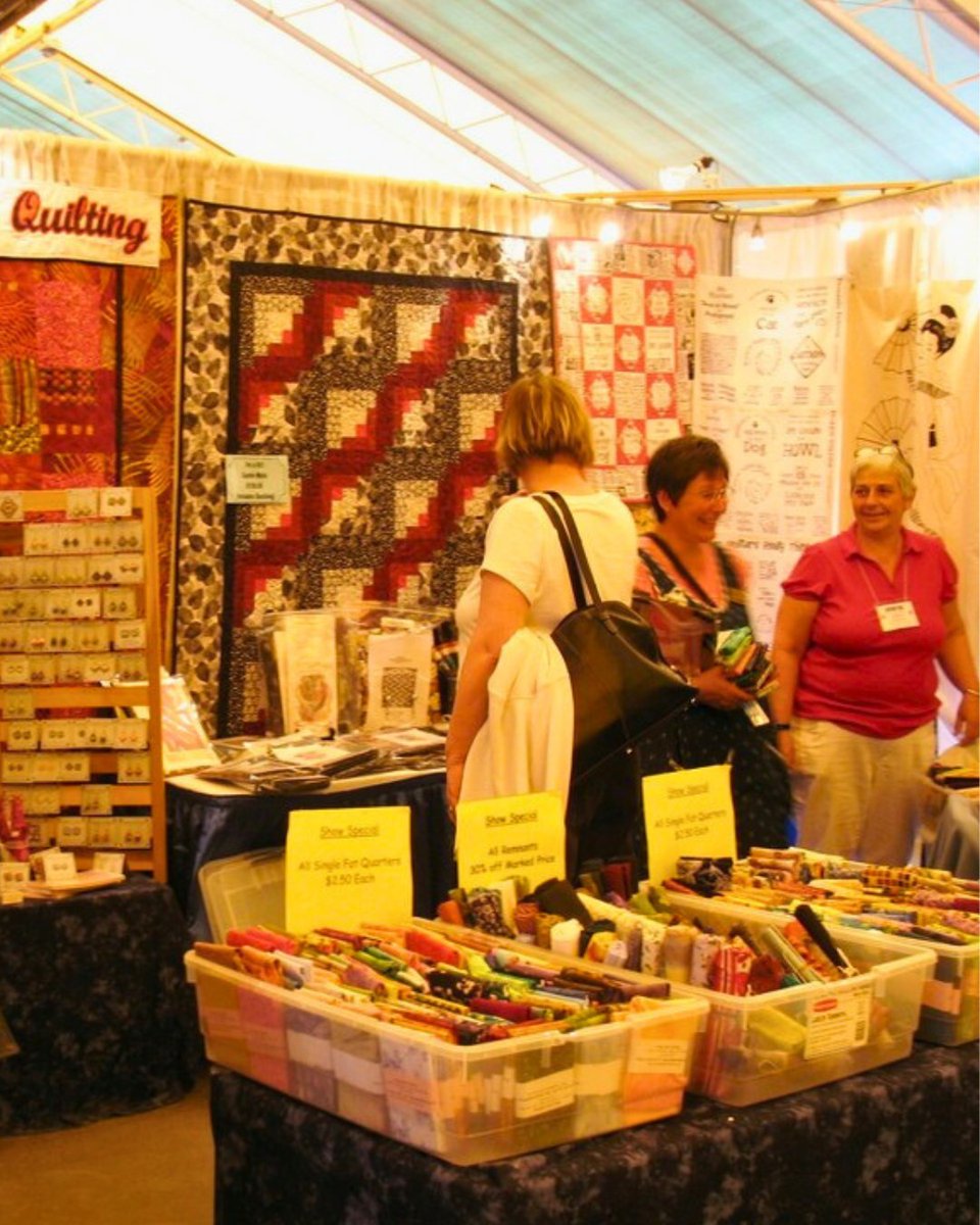 Patch this into your weekend plans 🧵
Artisans’ Fair Featuring Festival of Quilts is on at Heritage Park, May 24–25!

- Artisan goods
- Quilts
- Live music
- Demos &amp; hands-on fun

Sunshine + creativity = the perfect weekend
🎟 Free for members
Get tickets: l8r.it/FEYb