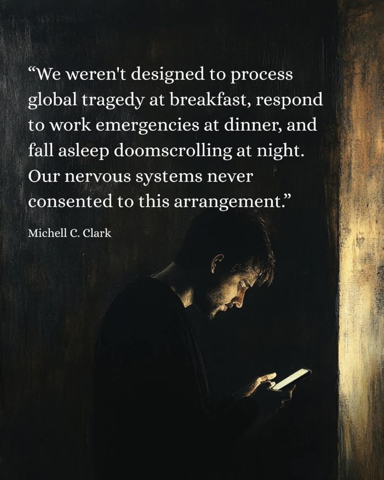 We were never meant to live this way. 🖤