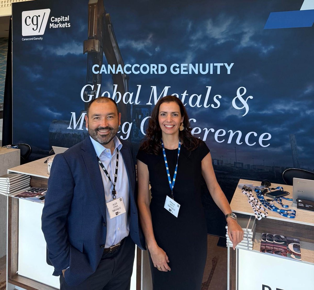 Paladin_Energy's tweet image. We’ve been connecting with North American investors this week at Canaccord Genuity's 4th Annual Global Metals & Mining Conference in Henderson, Nevada.
Paladin’s Chief Commercial Officer, Alex Rybak was also part of a panel discussion titled “Bringing Meaningful Pounds to the…