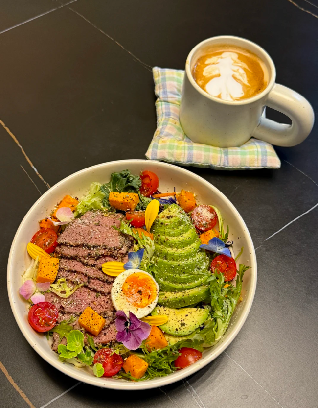 朝食は美味しかったです。