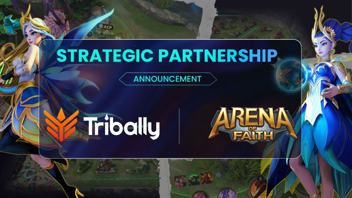 🗡 Get ready to experience the future of gaming as <a href="/moba_aof/">Arena of Faith</a> joins forces with <a href="/TriballyGames/">Tribally | 📲🚽</a> !!

#ArenaofFaith #AOF #MOBA #Web3Gaming #Web3MOBA $ACP