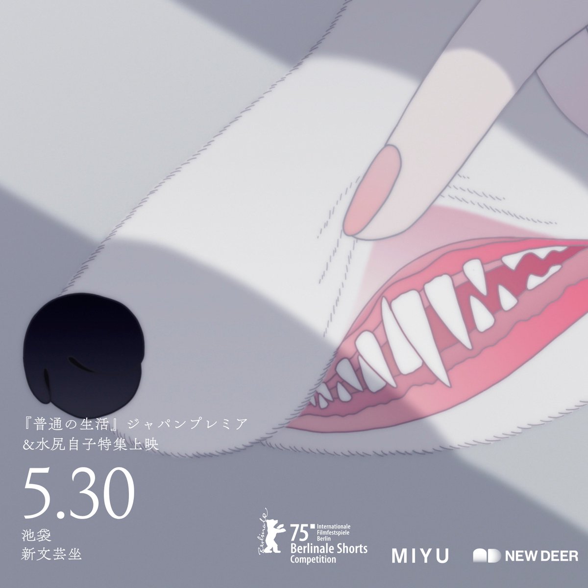 yoriko's tweet image. 今日からオンラインチケット購入はじまってます🎫 shin-bungeiza.com
5.30 @新文芸坐
ベルリン国際映画祭銀熊賞受賞記念
『普通の生活』ジャパンプレミア &水尻自子特集上映
一夜限りの上映・トーク付です
ぜひぜひご来場ください🐻❄️