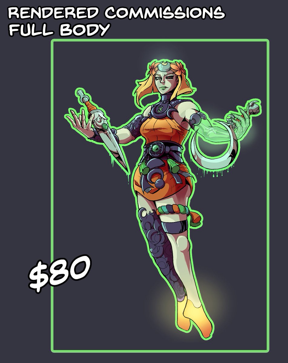 Drawthyme's tweet image. Anyway, for real this time, no funnies, my commissions are VERY OPEN!
Here is everything i offer;
emotes- $15
Portraits- $20
Single character render- $50 for bust, $80 full body
Full character +background - $100

My print shops open too I have ultrakill, risk of rain, and dota :3