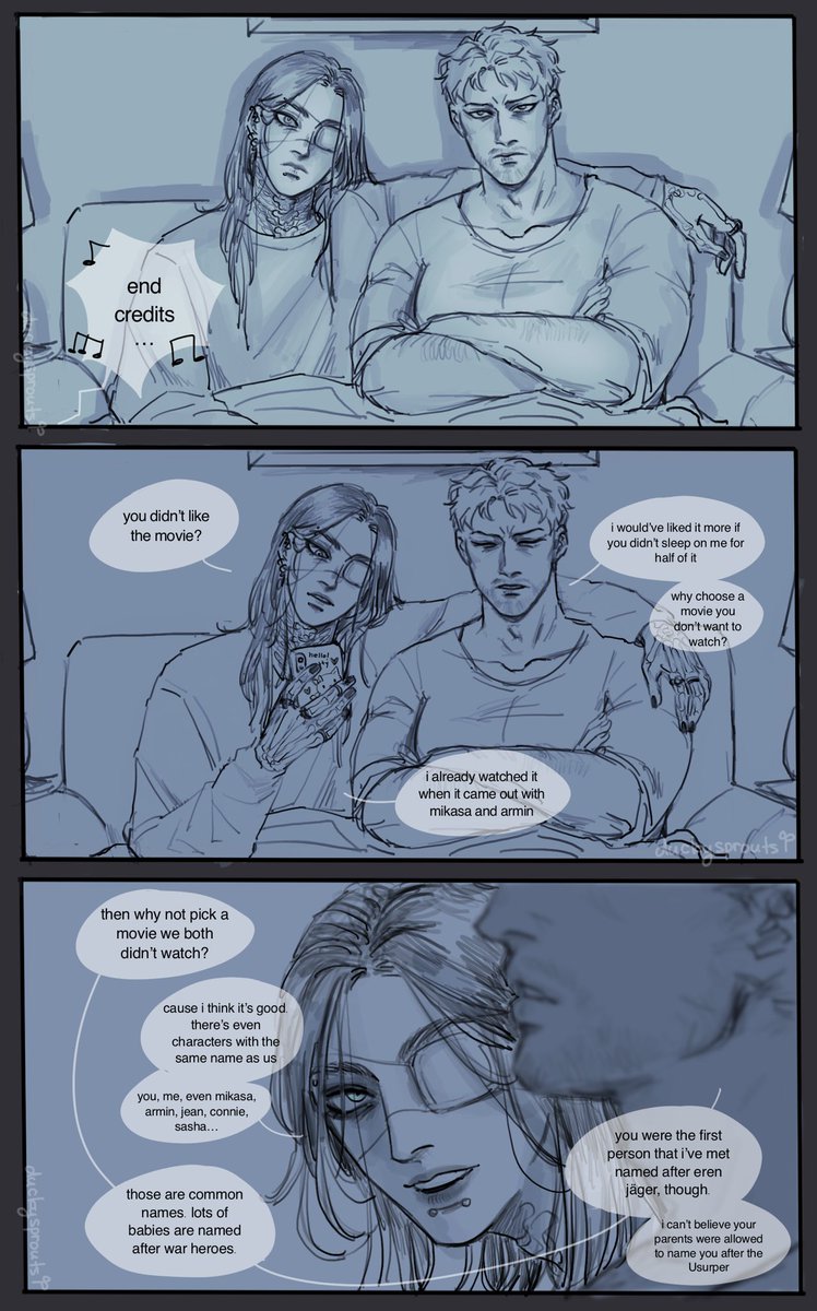 someone said my thread-style formatting is hard to read so here it is crammed into one post:
#ererei #aot #AttackOnTitan #ErenJaeger #reinerbraun