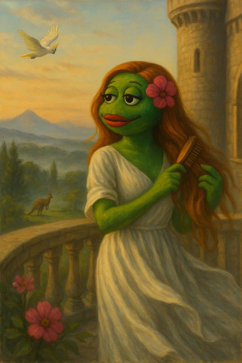 s_mronnie's tweet photo. @IcedKnife While others croak, she glows. #FROGETTE
@IslandFrogette
Ca:
0x69fffb7162De76164d684a4e9641D94F4e3Fe11E https://t.co/bjII4sUMEl