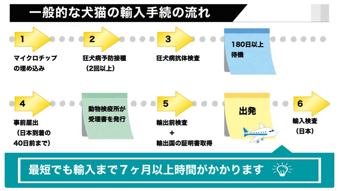🐶🐈犬猫と一緒に海外から帰国される方必見📺

輸入手続きの流れが動画になりました！
#動物検疫 の準備は最低7ヶ月かかります。
事前確認をお忘れなく！
（ハワイやオーストラリア等の一部の国を除く）

#狂犬病 の日本への侵入防止にご協力をお願いします🐾
youtube.com/watch?v=sLLrmx…