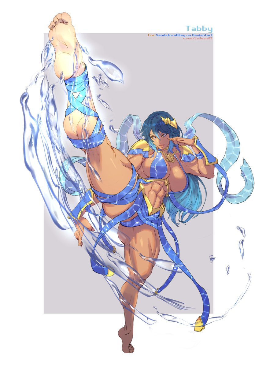 「Pose "B"」|mastadonXkasai | Commissions CLOSEDのイラスト