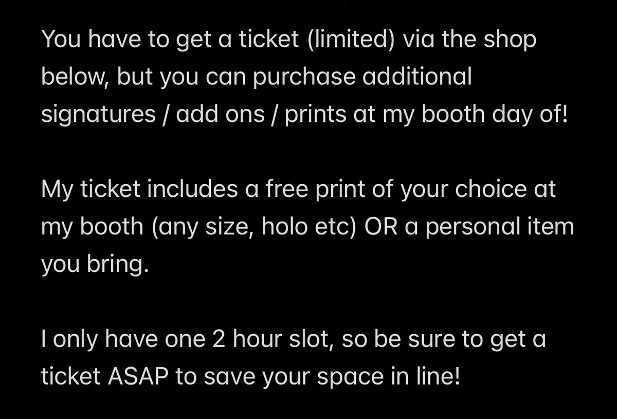 Hey friends!

I’m signing Friday, July 4th @ (Table 12) at Anime Expo! 

Important  deetz below! 👇 Can’t wait to see you there! 🥳💕