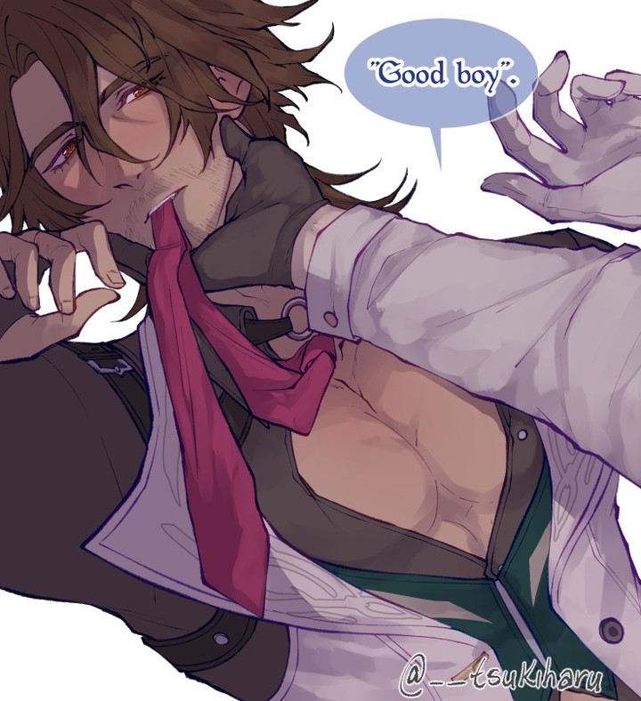 __tsukiharu's tweet photo. An old #mikhagher wip I never finished bc I'm no good with coloring asdfghjkl 😭😭💦 https://t.co/vPCre6BEZt
