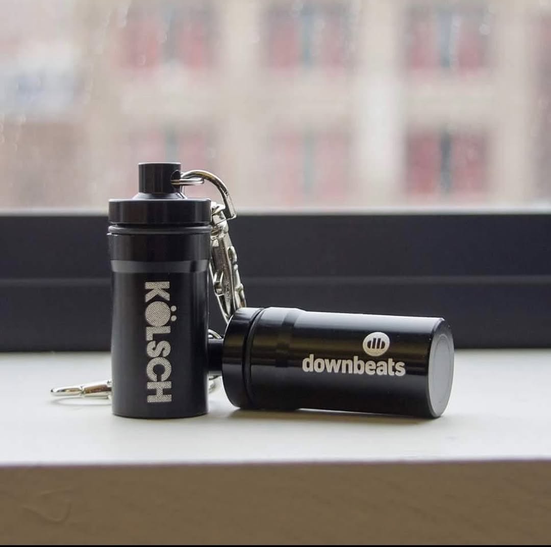 downbeats's tweet photo. Want your brand to be seen and heard?

DownBeats high-fidelity earplugs can come in custom-branded canisters — perfect for events, partners, or promo giveaways.

Head over to https://t.co/tWcQtFI4U6 and let's make it happen. 🤜🤛 https://t.co/uEysjM9Bzo