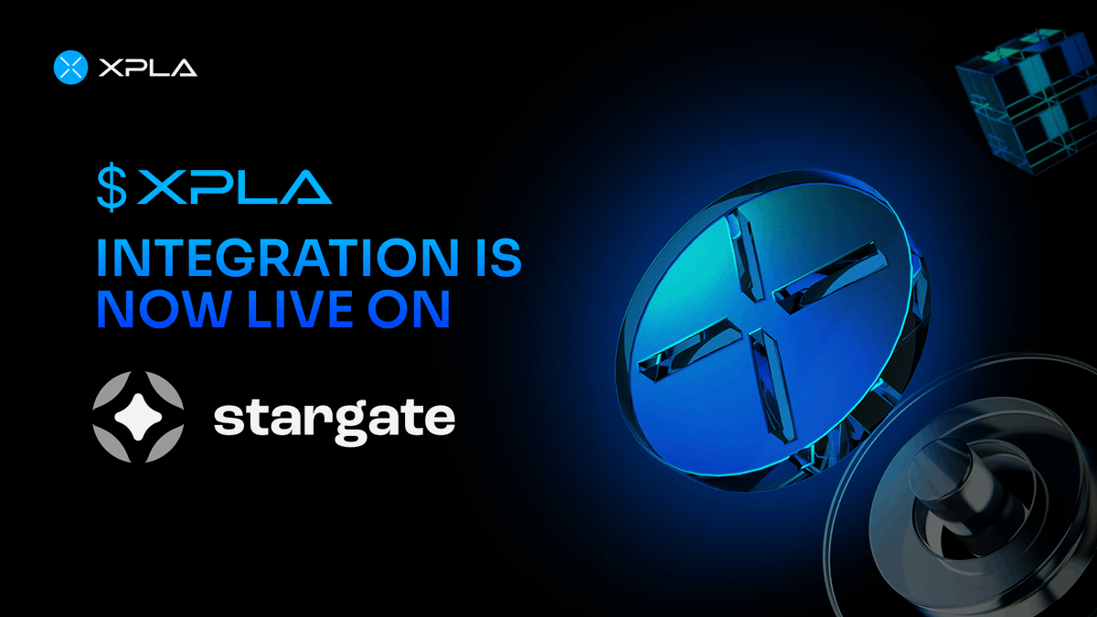 💠XPLA is now live on <a href="/StargateFinance/">Stargate</a>!

Powered by <a href="/LayerZero_Core/">LayerZero</a>, XPLA is expanding across chains with unified contracts and messaging standards.

With Stargate, you can seamlessly bridge $XPLA natively across XPLA Mainnet, Ethereum, and BNB Chain.

🔗 bit.ly/4kgetor