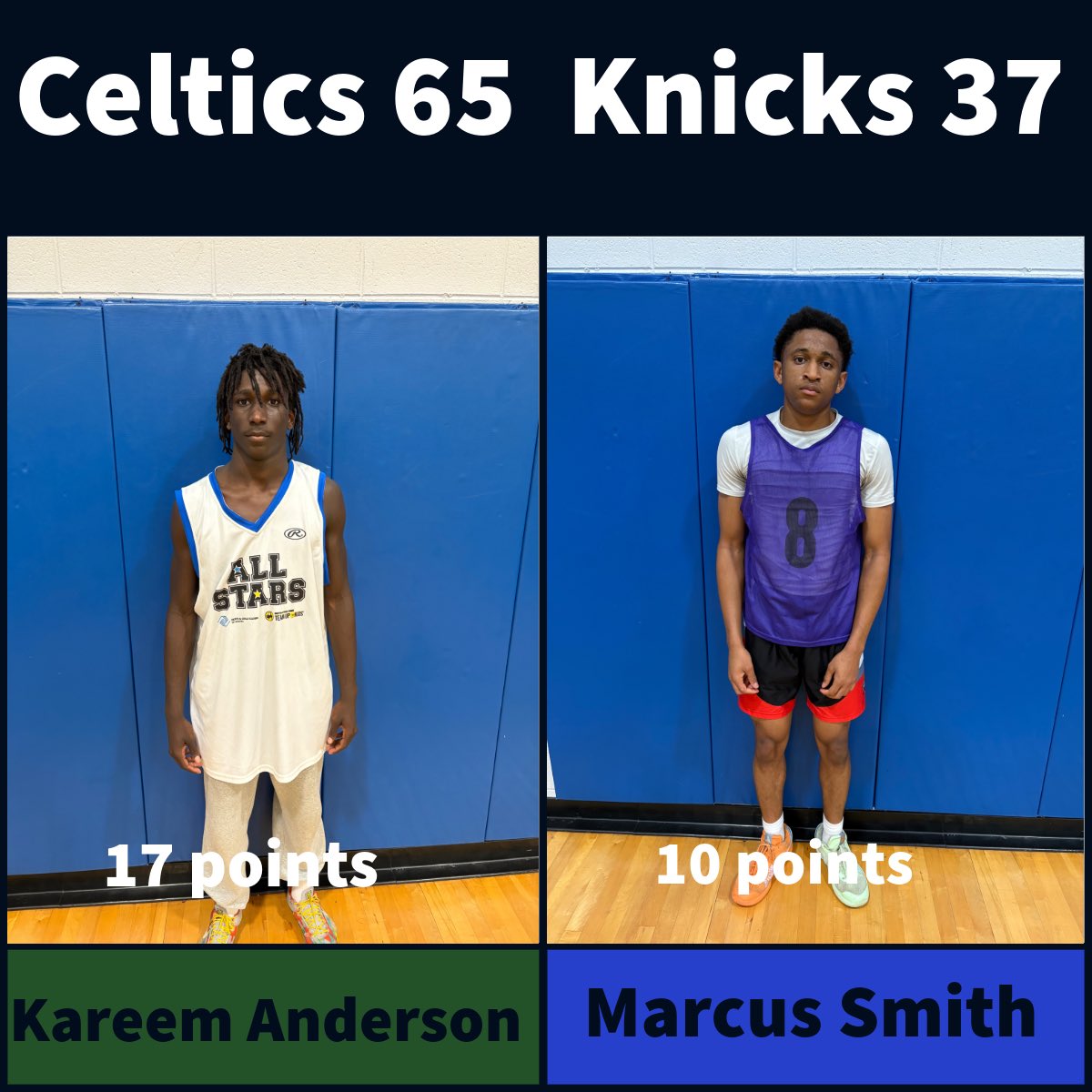 BJ Donnell (@coachbj14) on Twitter photo Night 2 Scores! Night 2 Scores!