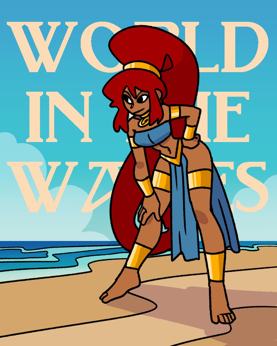 Remember to check out the comic if you haven't yet!! World in the Waves on Webtoon Canvas!