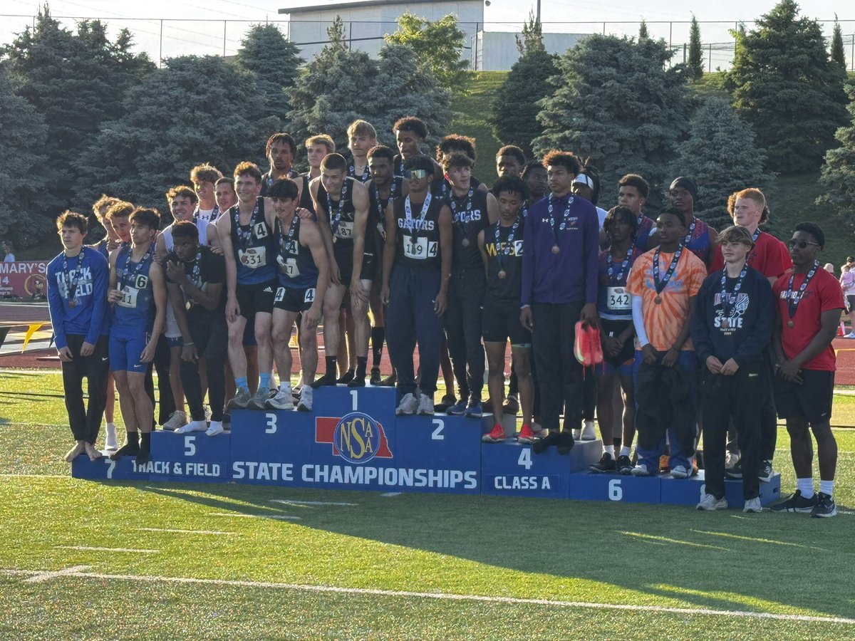 Millard North Boys Track & Field (@millardnorthtf) on Twitter photo CONGRATS
HENRY HUSHKA <a href="/HenryHushka/">Henry Hushka</a>
NOLAN MAGNUSON <a href="/MagnusonNolan/">Nolan Magnuson</a>
WILL KALCEVICH <a href="/w_kalcevich2/">William Kalcevich</a>
BRAYDON CAMPBELL <a href="/Braydon_Huerter/">Braydon Campbell</a>
YOU are STATE MEDALISTS in the 4x400!!! Put it in the record book! CONGRATS
HENRY HUSHKA <a href="/HenryHushka/">Henry Hushka</a>
NOLAN MAGNUSON <a href="/MagnusonNolan/">Nolan Magnuson</a>
WILL KALCEVICH <a href="/w_kalcevich2/">William Kalcevich</a>
BRAYDON CAMPBELL <a href="/Braydon_Huerter/">Braydon Campbell</a>
YOU are STATE MEDALISTS in the 4x400!!! Put it in the record book!