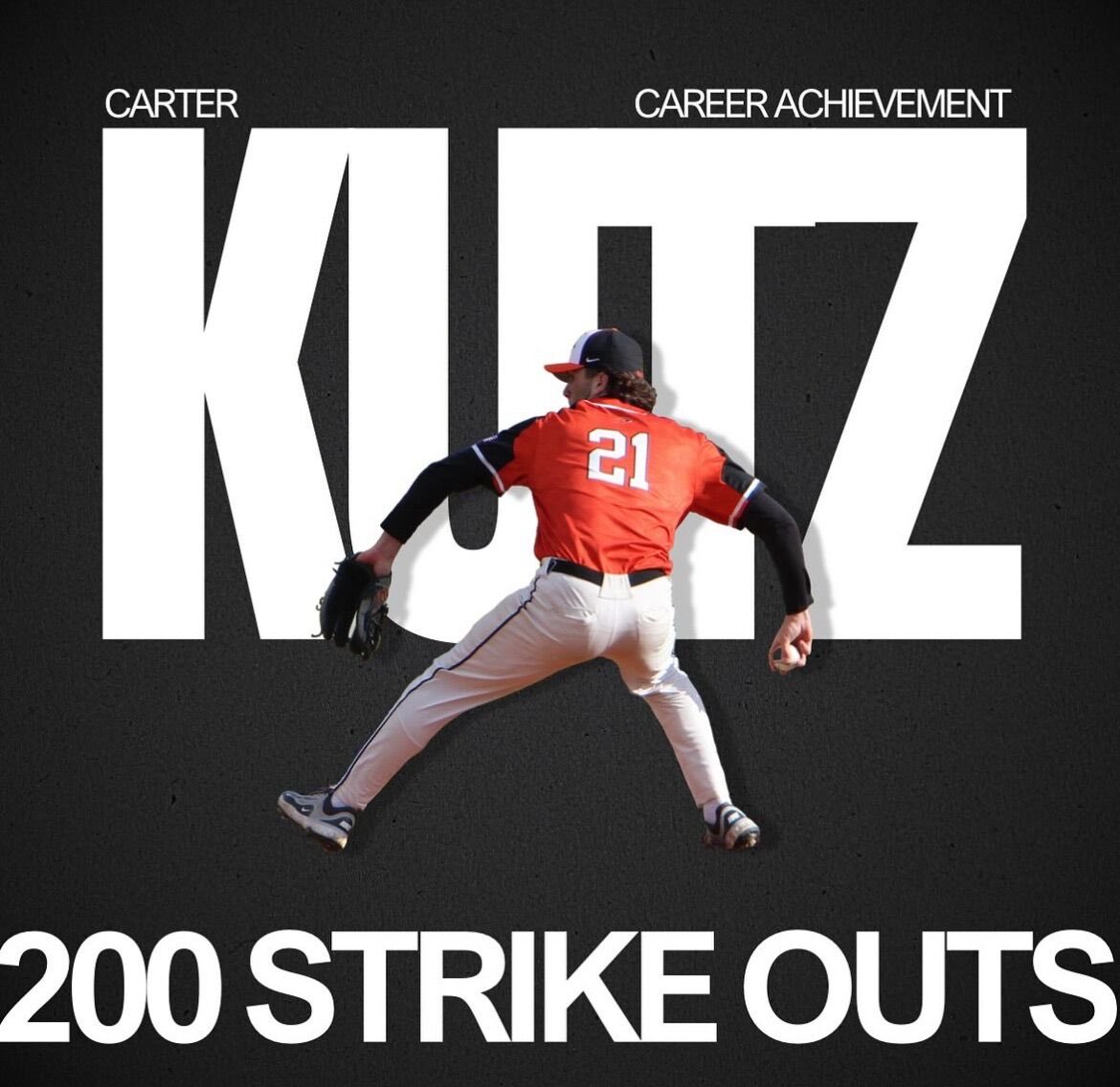 Congratulations to Carter Kutz on achieving this great milestone tonight! #orioles