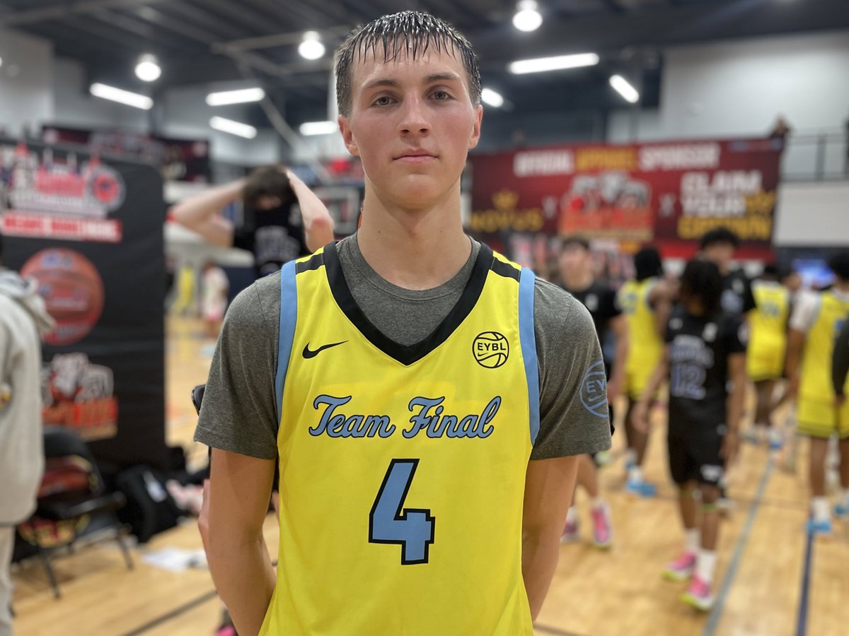 TrintonBreeze (@trintonbreeze) on Twitter photo NEWS: 2026 4โญ๏ธ Aiden Derkack has earned an offer from #MIAMI
During the EYBL circuit this past weekend where Aiden was playing for <a href="/TeamFinalEYBL/">Team Final Nike EYBL</a>, he finished with 17.5 PPG, 6.0 RPG, and 1.8 APG. ๐ฅ
One of the more higher upside players in the class. NEWS: 2026 4โญ๏ธ Aiden Derkack has earned an offer from #MIAMI
During the EYBL circuit this past weekend where Aiden was playing for <a href="/TeamFinalEYBL/">Team Final Nike EYBL</a>, he finished with 17.5 PPG, 6.0 RPG, and 1.8 APG. ๐ฅ
One of the more higher upside players in the class.