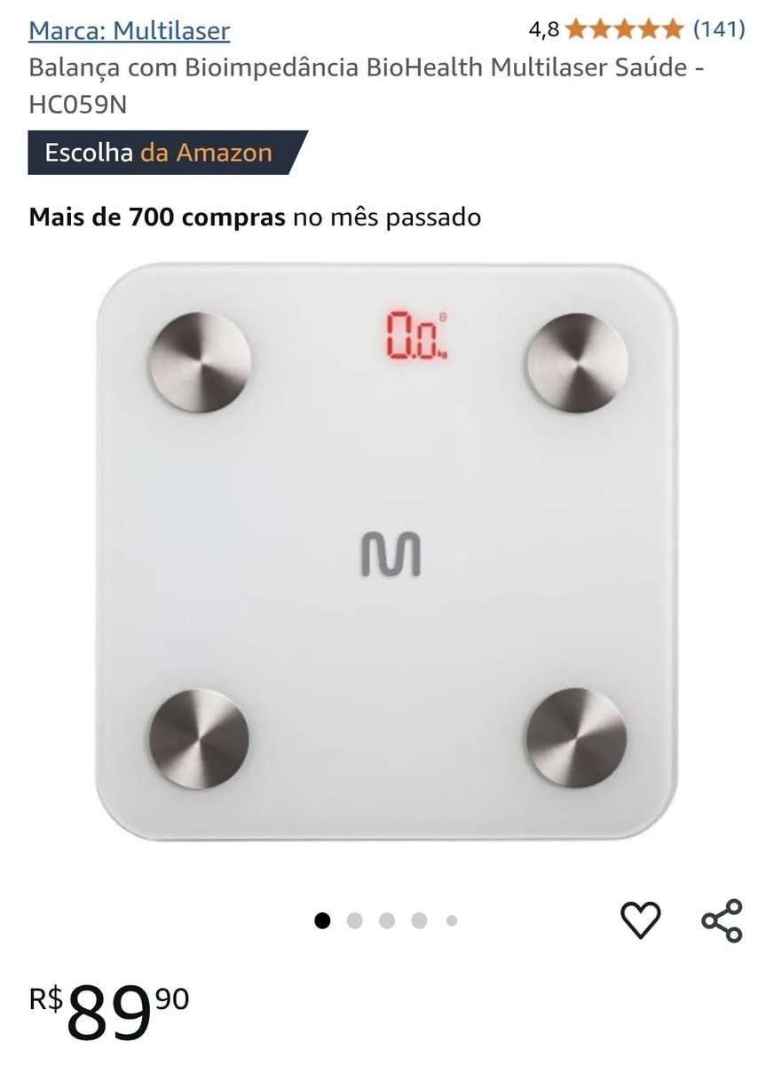 Pensando em comprar essa balança besties