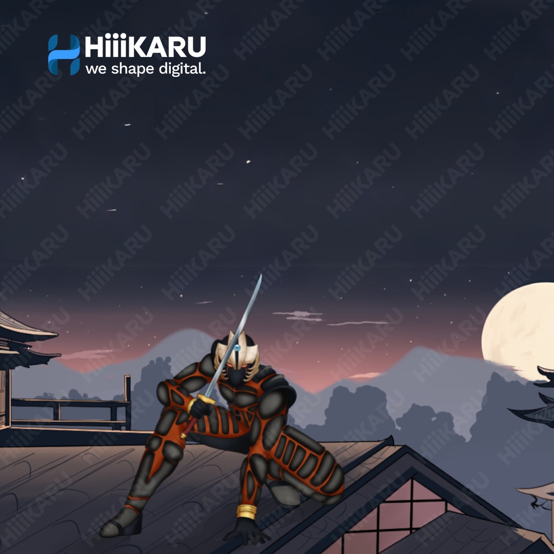_HiiiKARU__'s tweet photo. Futuristic stealth. ⚔️ Check out this sharp character design by HiiiKARU! #HiiiKARU #CharacterDesign #DigitalArt #ConceptArt #Cyberpunk #Illustration https://t.co/X8fpjv94bY