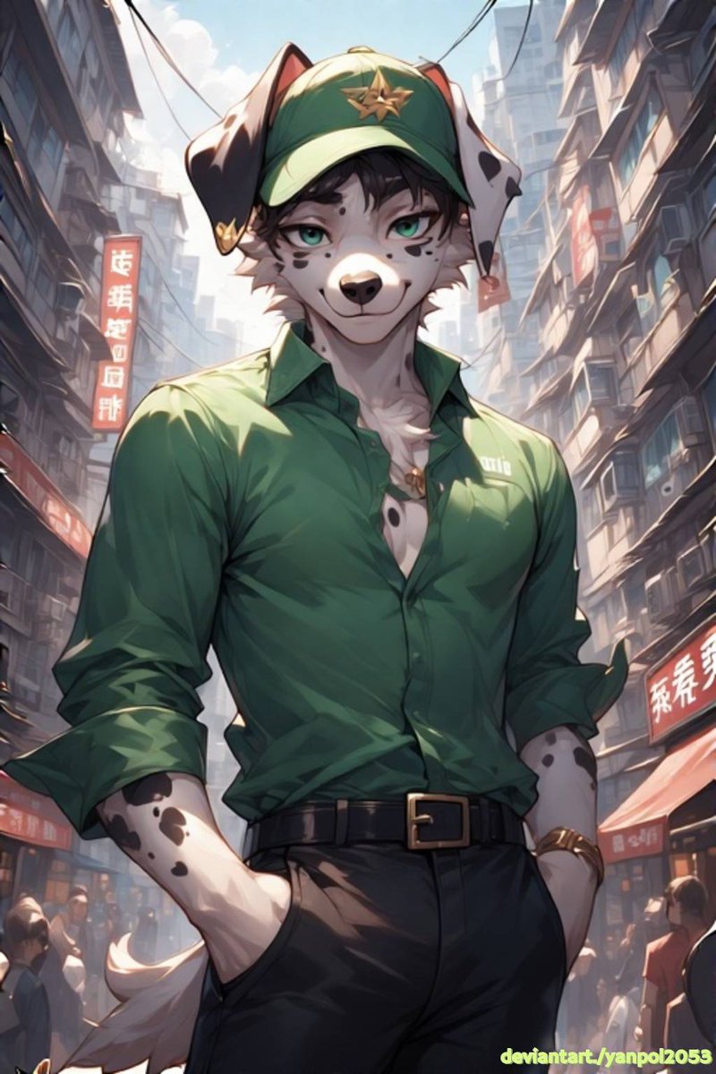 PolEspinosa6's tweet image. Beautiful AI artwork of a cute Doki furry character 🐶🏙️❤️🤍🖤💚 ^w^
キャラクター「ドキドキ」の素敵なAIアートワーク
#artAI #furry #Doki