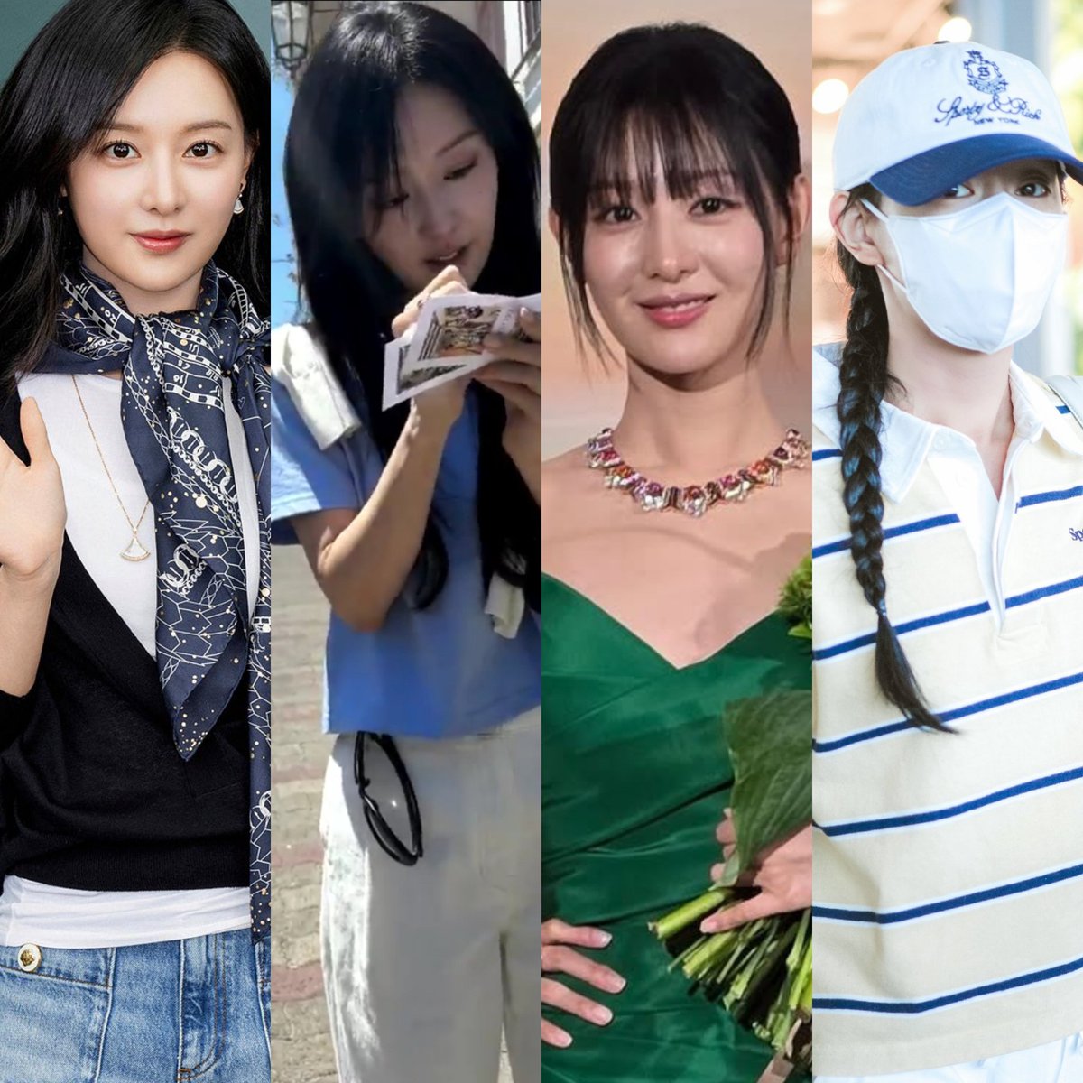 이번 주의 #김지원

불가리 그 자체였다가
시칠리아 느좋사복소녀였다가
유라헬통 유발 녹색드레스 퀸이었다가
땋은머리의 귀여운 아이가 되....🥲