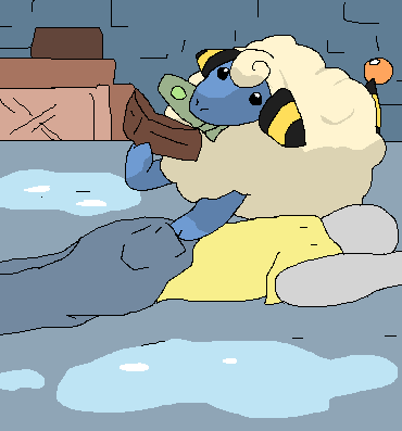 Mareep robs you