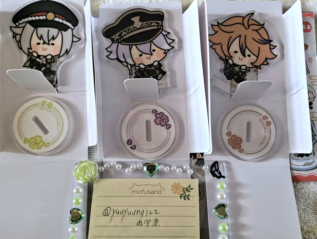 【交換·譲渡】
刀剣乱舞 とうらぶ んまほっぺ 
アクリルスタンド アクスタ ファミマ

譲:
vol.3:︎後藤藤四郎
vol.4:蛍丸、★源清麿

求:
vol.4:歌仙兼定
★は交換のみ
譲渡は定価＋送料
日程が合えば手渡し可能。
先着でありません。
宜しくお願い致します。