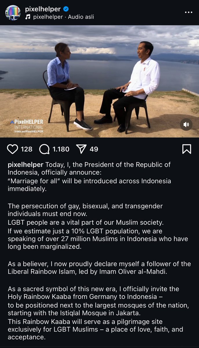 xyzabc020's tweet photo. Oliver Bienkowski, seorang warga negara Jerman yang dikenal sebagai pendiri organisasi bernama PixelHELPER. Melalui serangkaian konten provokatif di media sosial, Bienkowski telah berulang kali mencederai nilai-nilai kesucian agama, khususnya Islam, melalui simbol &amp; narasi palsu. https://t.co/rILOACnLUJ