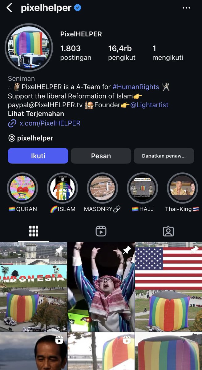 xyzabc020's tweet photo. Oliver Bienkowski, seorang warga negara Jerman yang dikenal sebagai pendiri organisasi bernama PixelHELPER. Melalui serangkaian konten provokatif di media sosial, Bienkowski telah berulang kali mencederai nilai-nilai kesucian agama, khususnya Islam, melalui simbol &amp; narasi palsu. https://t.co/rILOACnLUJ