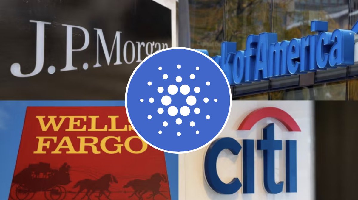 Like this post if you think JPMorgan, Bank of America, Citi, and Wells Fargo should launch their stablecoin on Cardano $ADA.