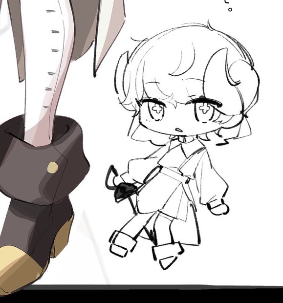siro_tu's tweet photo. @itoi_TL 

挨拶の途中ですがこういったデフォルメでお子さんお借りさせてください...

今日の夜ちまちま描きます...！

#いいねした方のお子さんをお借りします https://t.co/U5ExJqORPS