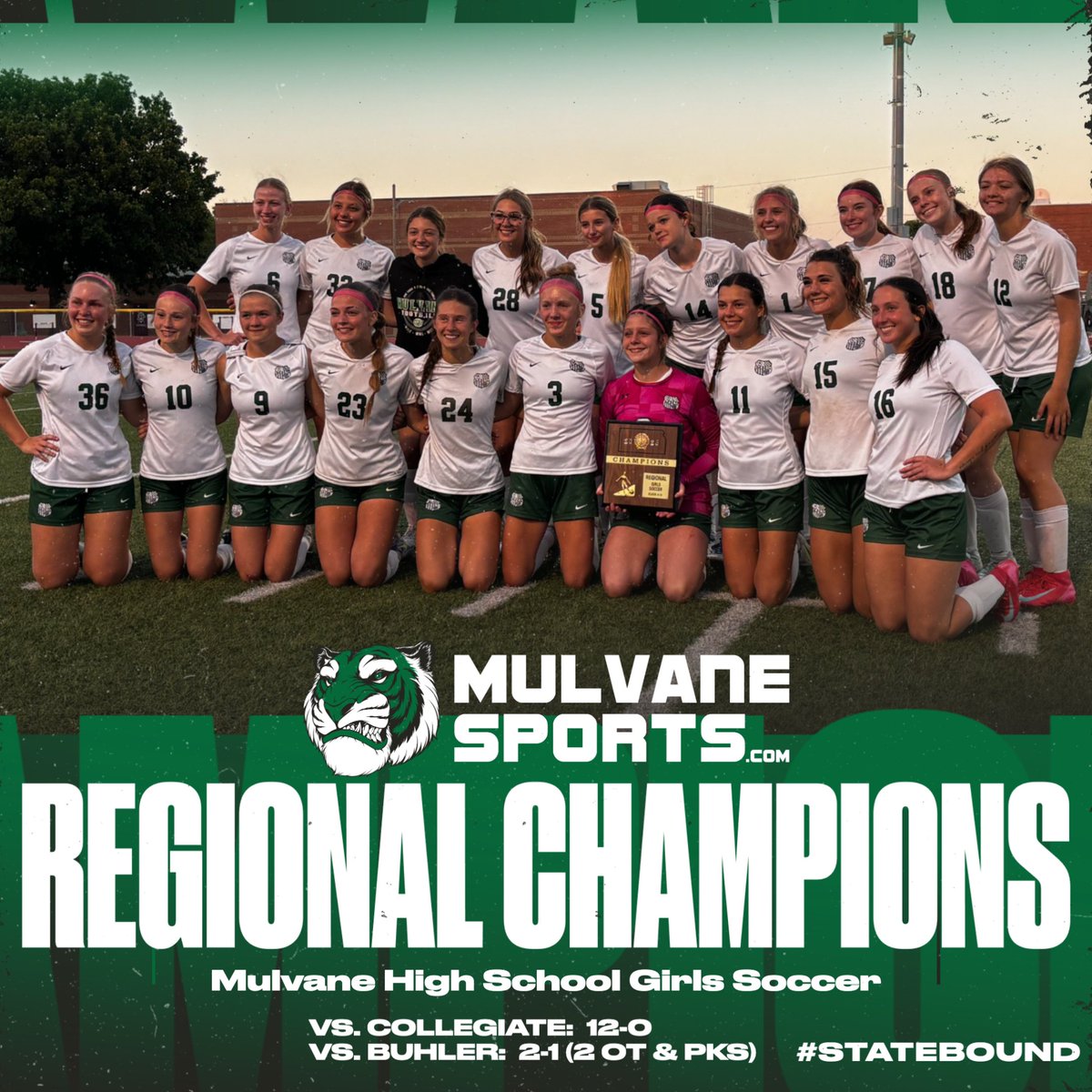 Mulvane Sports (@mulvanesports) on Twitter photo โฝ REGIONAL CHAMPIONS! CONGRATS to the Mulvane soccer team, who stamped their way to the state tourney in a great game against Buhler that went to a penalty kick shootout, where the Wildcats scored 3 PKs and freshman goalie Addi Williams stopped 3 shots for the win! <a href="/263soccer/">mulvane hs soccer</a> โฝ REGIONAL CHAMPIONS! CONGRATS to the Mulvane soccer team, who stamped their way to the state tourney in a great game against Buhler that went to a penalty kick shootout, where the Wildcats scored 3 PKs and freshman goalie Addi Williams stopped 3 shots for the win! <a href="/263soccer/">mulvane hs soccer</a>