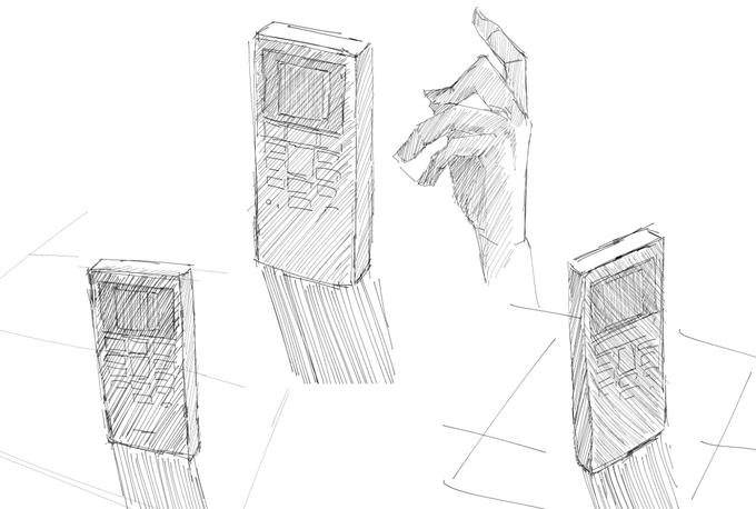 今日のクロッキー 