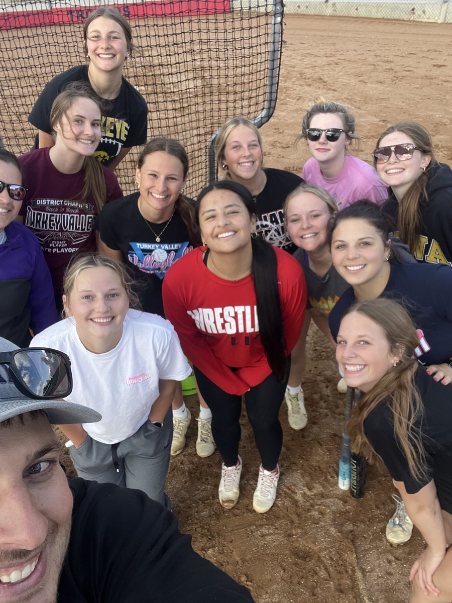 Good luck to our softball teammates at state track this weekend Kendall, Brynlee, and Jenna!!! #TVPride