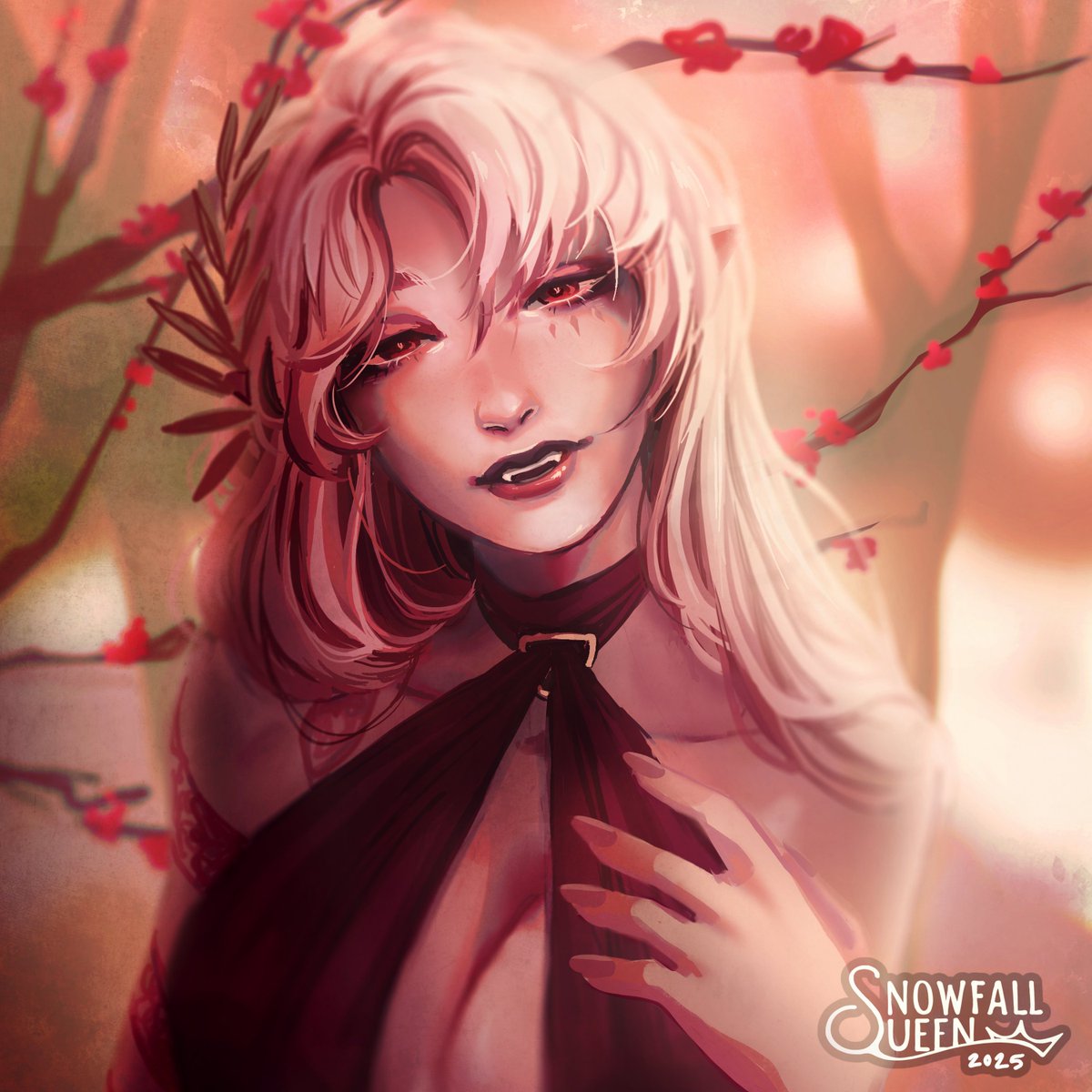 you know who it is... again. 🐍💍♥️ #art #artist #dndart #dndartist #dnd5e #dndcharacter #commission #commissionsopen #commissions