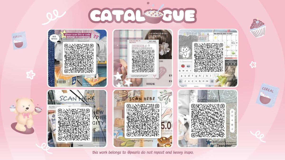 help repost? thank you guys!! 

hai dalam rangka jumat berkah aku mau ngadain PROMO : potongan 20% untuk all catalogue qr deco! 👀🍮 khusus hari ini aja 🛒👊🏻 pemesanan bisa via tele ya! soalnya dm error ^^ #zonauang