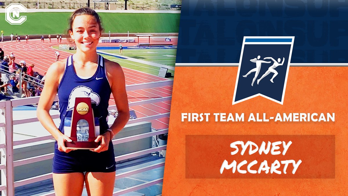 Carson-Newman Athletics (@cn_eagles) on Twitter photo Sydney McCarty finished seventh at the <a href="/NCAADII/">NCAA Division II</a> Outdoor Track and Field Championships for the long jump with a mark of 6.05m!
She's just the fourth female Track and Field First Team All-American in program history! π°π‡οΈ
π°: cneagles.com/x/2gvf5 Sydney McCarty finished seventh at the <a href="/NCAADII/">NCAA Division II</a> Outdoor Track and Field Championships for the long jump with a mark of 6.05m!
She's just the fourth female Track and Field First Team All-American in program history! π°π‡οΈ
π°: cneagles.com/x/2gvf5