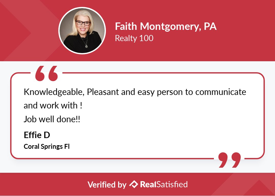 FaithERealtor's tweet photo. How could this not make me smile? I'm honored. https://t.co/sJBiAUjSr6 via @realsatisfied https://t.co/r84B23fgYO