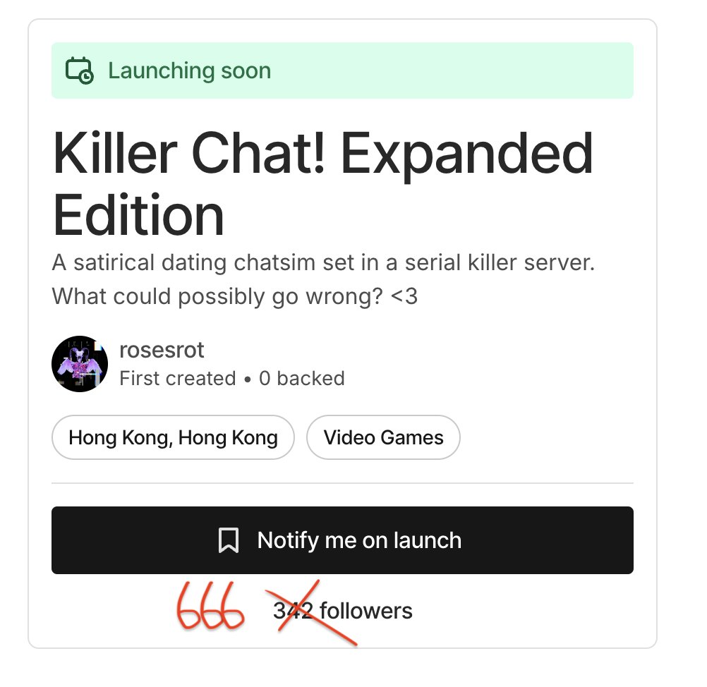 hey #killerchat can we make this happen