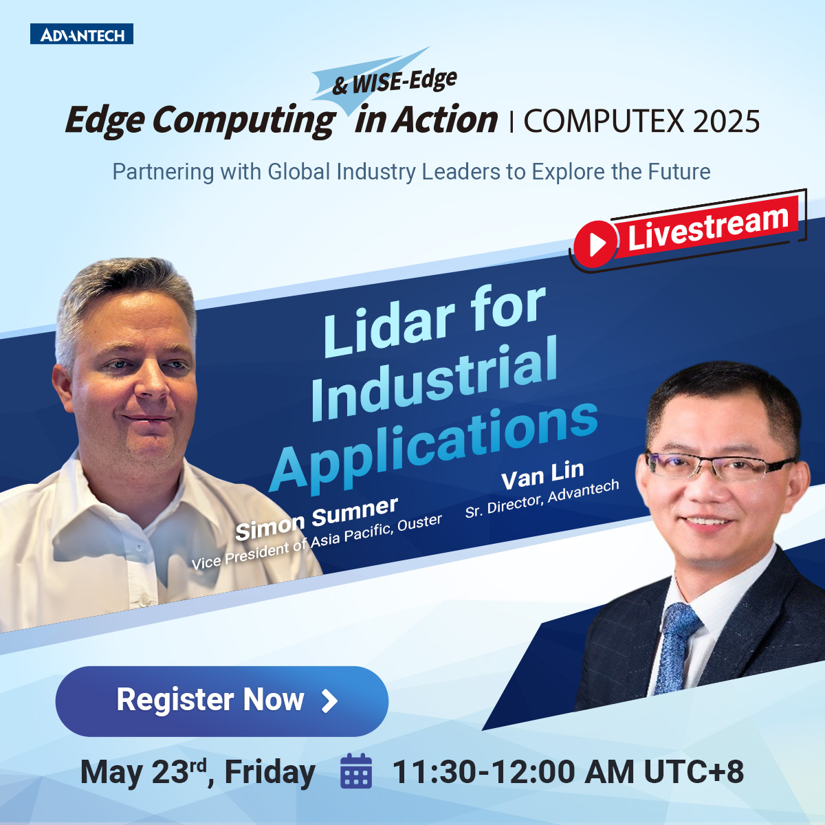 Edge Computing &amp; WISE-Edge in Action | COMPUTEX 2025

🔍 Topic: Lidar for Industrial Applications

Watch Now 👉youtube.com/live/pN-F6iWK1…