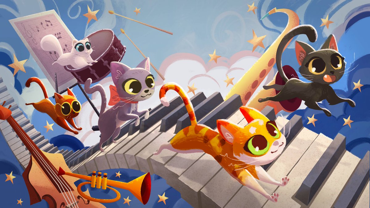 All the cool cats are joining me for a fun new party game Jumping Jazz Cats right now! Thank you <a href="/Team17/">Team17</a> and <a href="/LeCatCo/">Le Catnip Collective (Jumping Jazz Cats)</a> for the Steam Key!

twith.tv/kaiju_kittens

#over40gamers #womengamers #twitchwomensguild #gifted