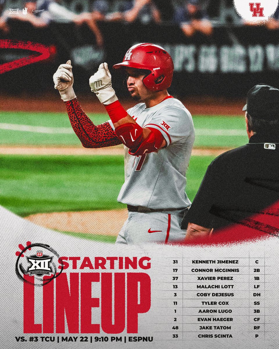 Five minutes from first pitch ⏰

linktr.ee/uhcougarbb