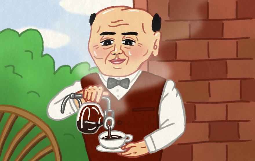 MCI_MOLp's tweet photo. コーヒーの味わいはどう決まる？
「#カガクのギモン」でその原理を公開中！

▼カガクに詳しい「#モルおじさん」が解説
✅化学を活かした淹れ方「サイフォン式」
✅焙煎で起きる化学反応とは？
✅まるで実験!?コーヒーを変化させるさまざまな条件

#molp #三井化学
https://t.co/GiJzaLOKil https://t.co/ZS82I2Fnwg