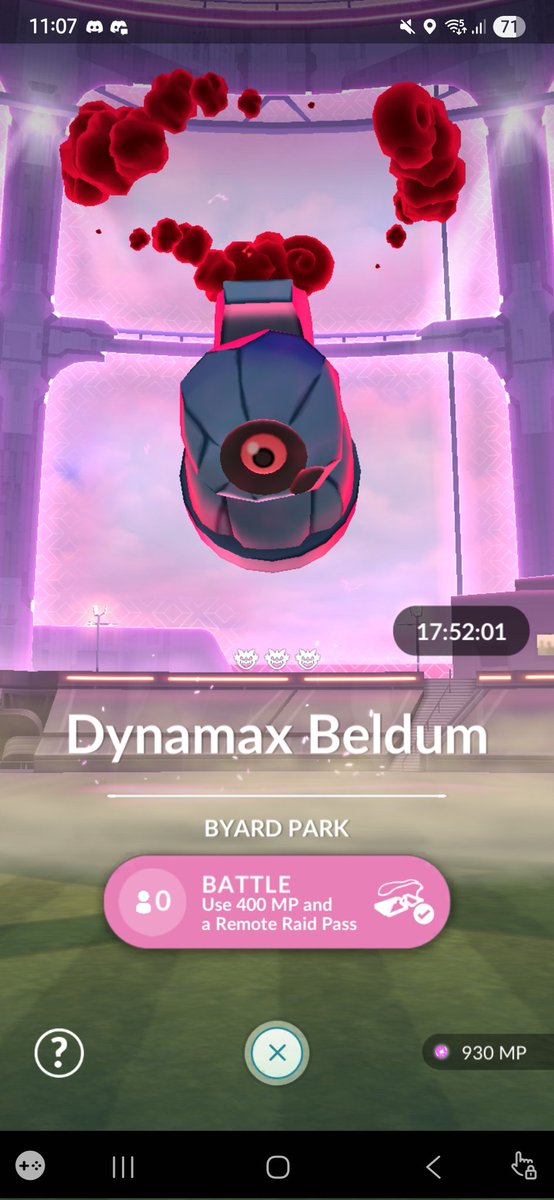 Just beware when entering a dynamax lobby to invite someone who wants that raid, that even if you jump out before the battle starts it may keep your remote pass.... <a href="/NianticHelp/">Niantic Support</a> I'd appreciate it if you could give it back please!