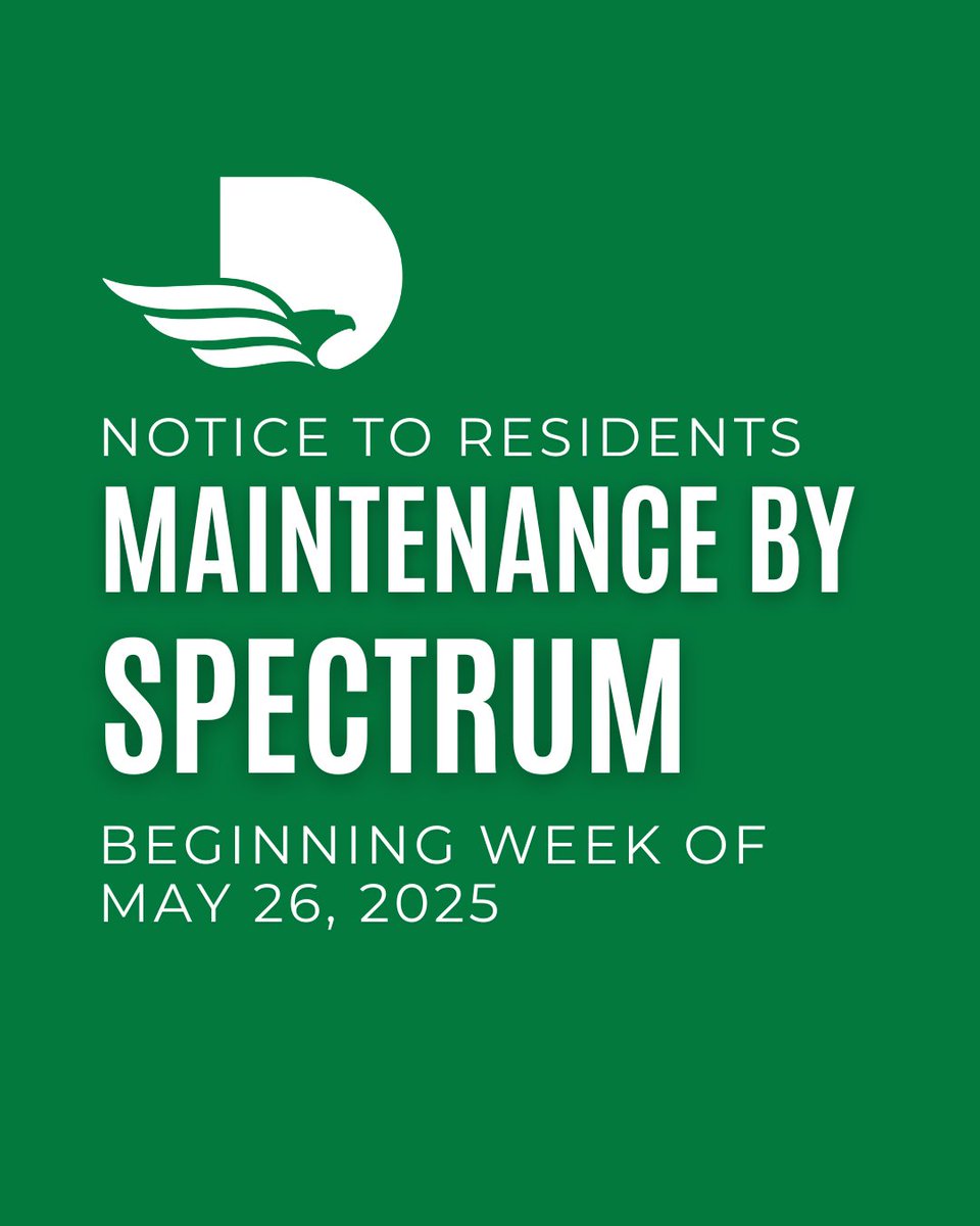 Notice to DeSoto Residents: Spectrum has informed the City that they will begin infrastructure work in our area starting the week of May 26. This work may impact some neighborhoods as they make upgrades and repairs to their network. Learn more here:🔗 bit.ly/3Sd1Z4G