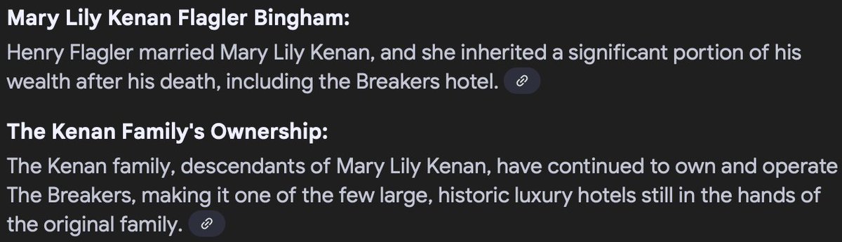 Well....I thought you would never ask. It's owned by the Kenan Family. If you are not familiar with the Kenan family which is the largest Petroleum carrier in the nation.