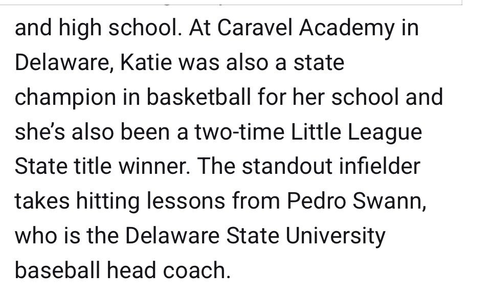 KatiePinand2028 (@katiepinand2028) on Twitter photo Thank you so much <a href="/LineDsoftball/">Line Drive Media</a> for including me in the 2028 Hot 100 player rankings! I’m so proud to be mentioned amongst so many other amazing athletes!
<a href="/starsnationalfp/">Stars Organization</a> <a href="/de_stars_pinand/">de_starsfastpitch_pinand</a> <a href="/SBRRetweets/">Softball Recruiting Reposts</a> <a href="/SoftballDown/">Down South Softball</a> <a href="/CoastRecruits/">Coast 2 Coast Recruits</a> <a href="/IHartFastpitch/">I❤️Fastpitch</a> <a href="/TopPreps/">College Coaches / Scouts / College Recruiters</a> <a href="/DirectRecruits/">Direct Recruits</a> Thank you so much <a href="/LineDsoftball/">Line Drive Media</a> for including me in the 2028 Hot 100 player rankings! I’m so proud to be mentioned amongst so many other amazing athletes!
<a href="/starsnationalfp/">Stars Organization</a> <a href="/de_stars_pinand/">de_starsfastpitch_pinand</a> <a href="/SBRRetweets/">Softball Recruiting Reposts</a> <a href="/SoftballDown/">Down South Softball</a> <a href="/CoastRecruits/">Coast 2 Coast Recruits</a> <a href="/IHartFastpitch/">I❤️Fastpitch</a> <a href="/TopPreps/">College Coaches / Scouts / College Recruiters</a> <a href="/DirectRecruits/">Direct Recruits</a>
