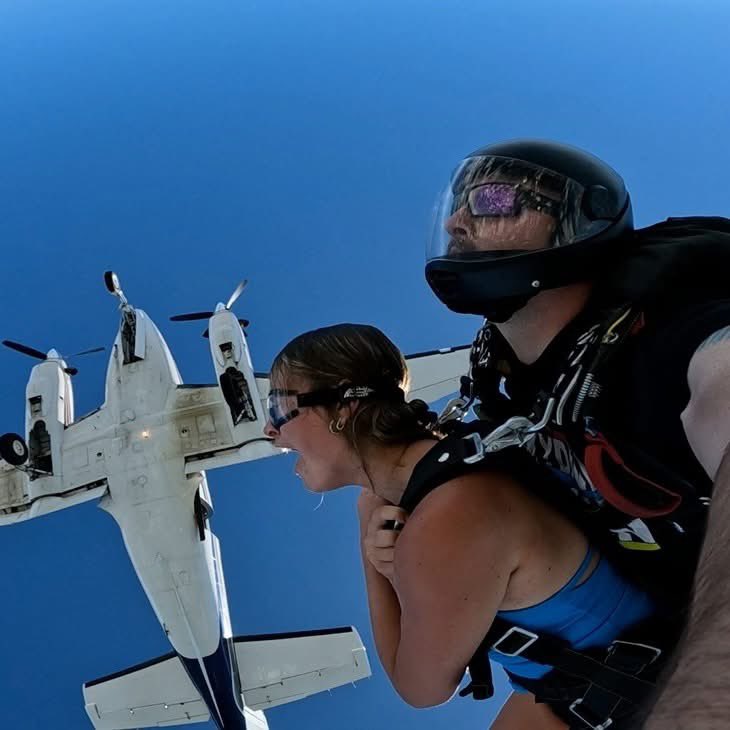 Scared of skydiving? ..You’ve done worse.

- You dated your ex on purpose 🚩 
- You ate week old leftover sushi 
- You drove on icy MI roads w/bad tires &amp; no regard for physics 🚗⛄

Jumping out of a plane isn’t the scariest thing you’ve done — but it will be the most fun! 🪂✈